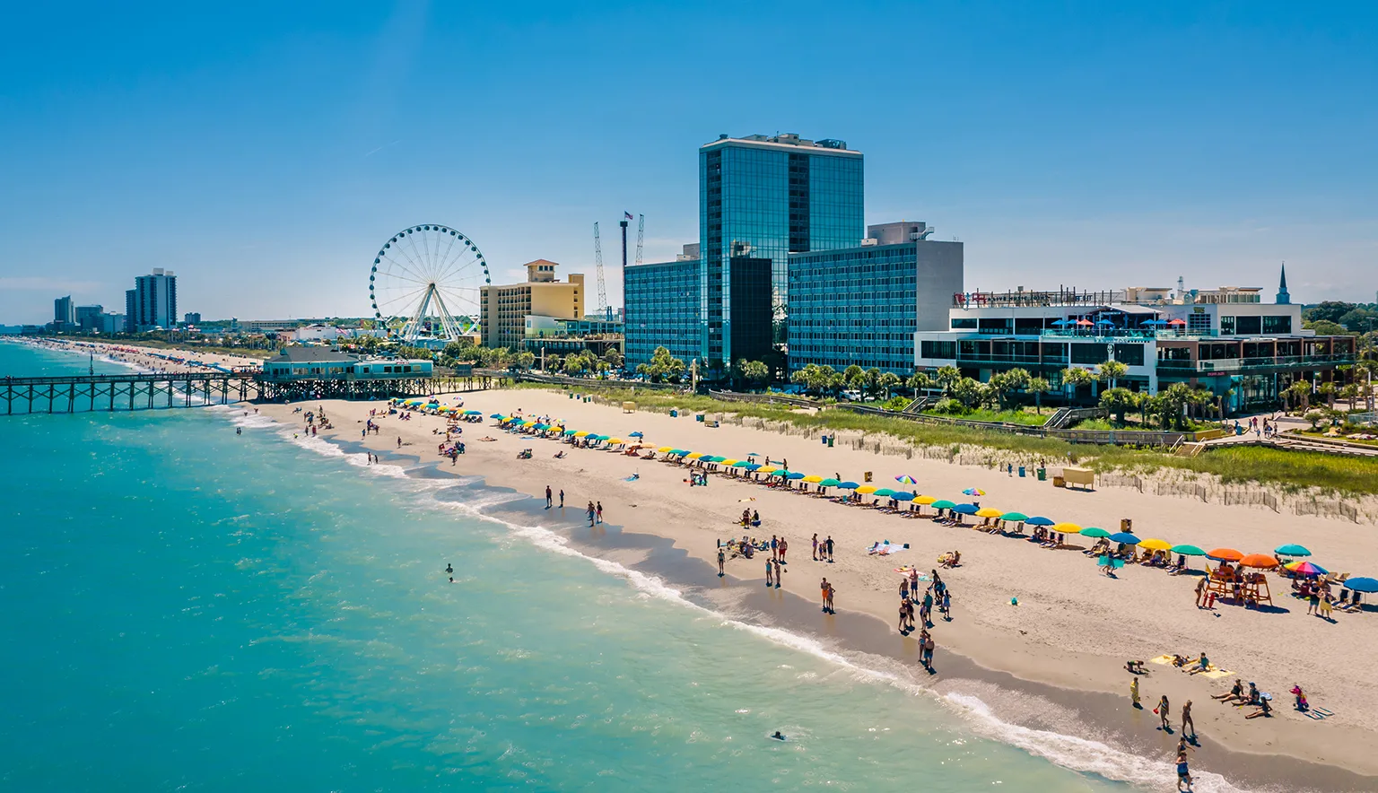 Scenic view of Myrtle Beach highlighting the Grand Strand communities served by our appliance repair team.